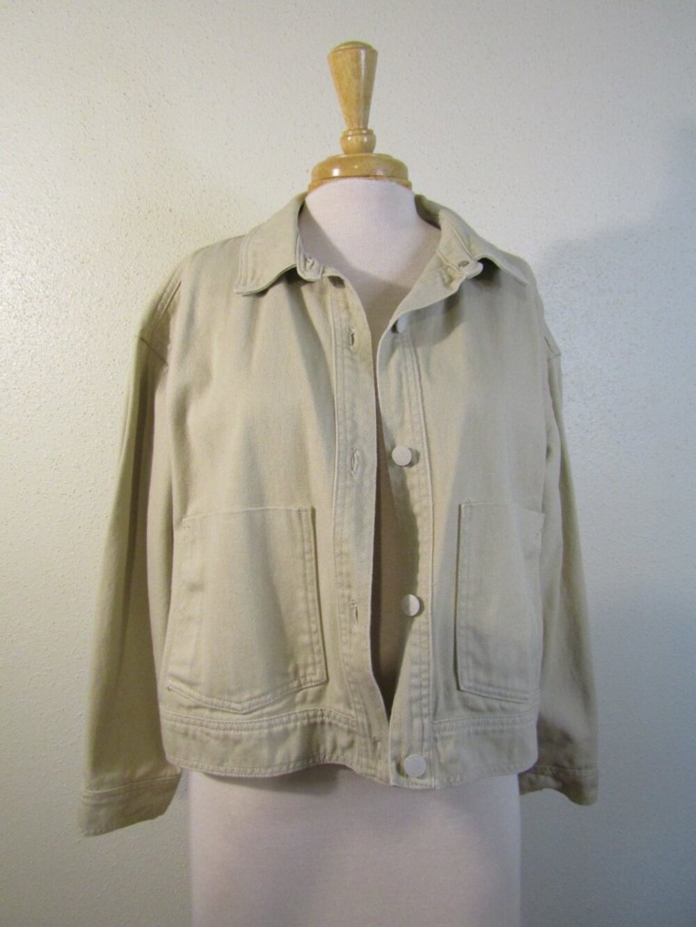 Classic Tan Denim Jacket